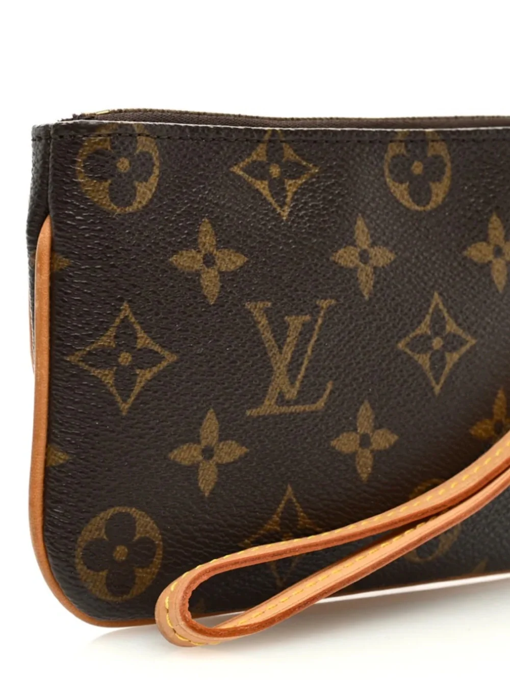 RARE💎LV WRISTLET LOUIS VUITTON POCHETTE LOUIS VUITTON WALLET CLUTCH LV POUCH - Picture 6 of 8